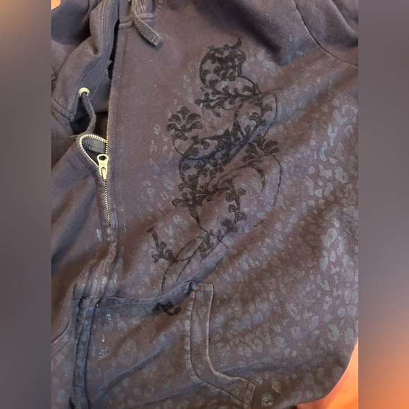 Blue ing zip up jacket - Picture 2 of 2